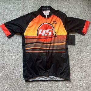 NWT Sugoi Bike Jersey Evolution‎ Short Sleeve Full Zip Sz M